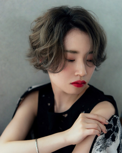 Grayish transparency 渡邉 百香(kalon hair resort)