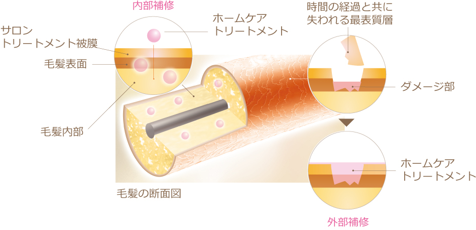 ホームケアでさらに効果持続